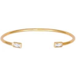 Elli "Armreif | Zirkonia ( Weiß )< Letzte Chance|Armbänder