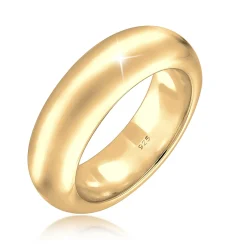 Elli "Bandring< Ringe|Vergoldet