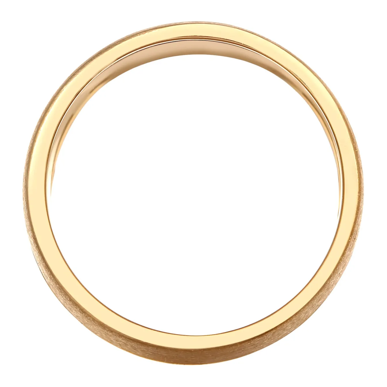 Elli "Bandring< Ringe|Vergoldet