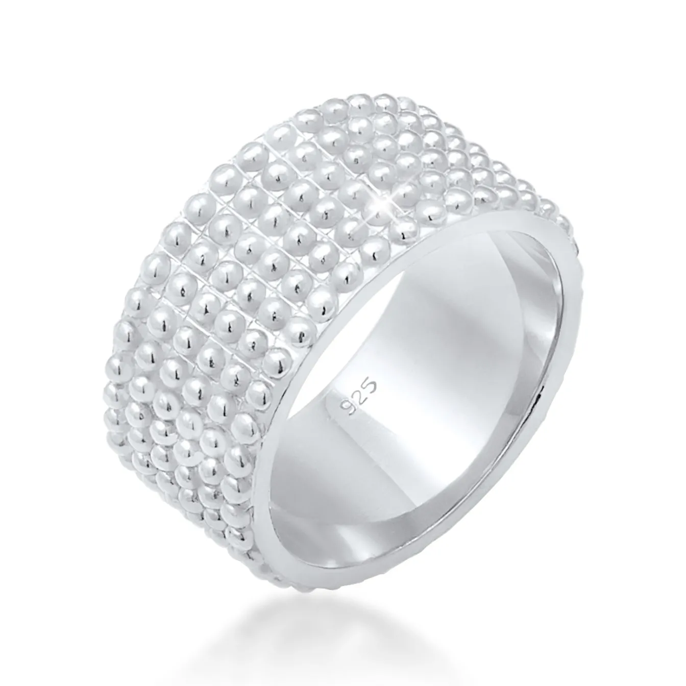 Elli "Bandring< Ringe|Vergoldet