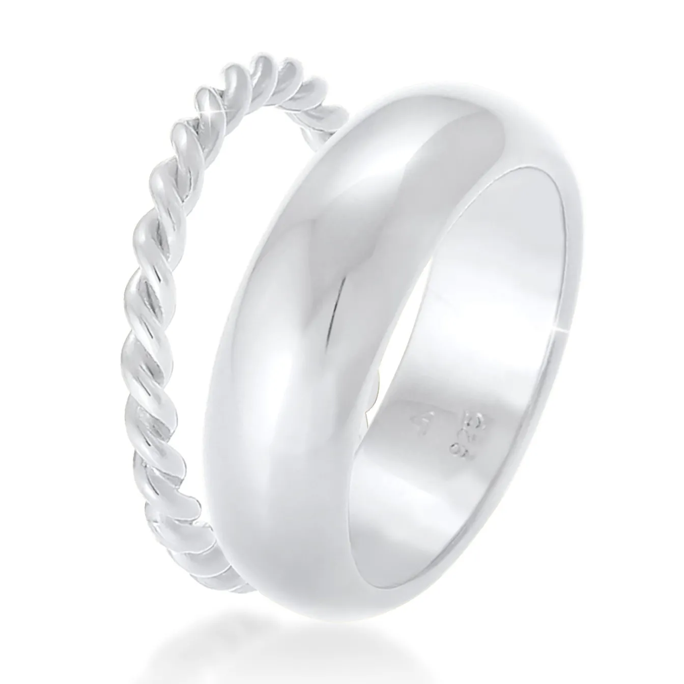 Elli "Bandring< Ringe|Silber