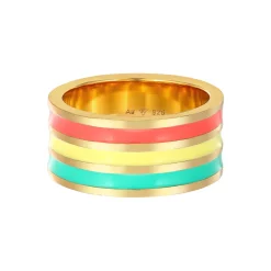 Elli "Bandring | Emaille< Ringe