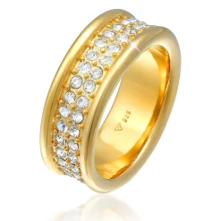 Elli "Bandring | Kristalle (weiß)< Letzte Chance|Ringe