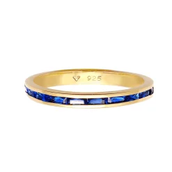 Elli "Bandring | Saphir ( Blau )< Ringe|Vergoldet