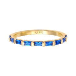 Elli "Bandring | Saphir ( Blau )< Ringe|Vergoldet