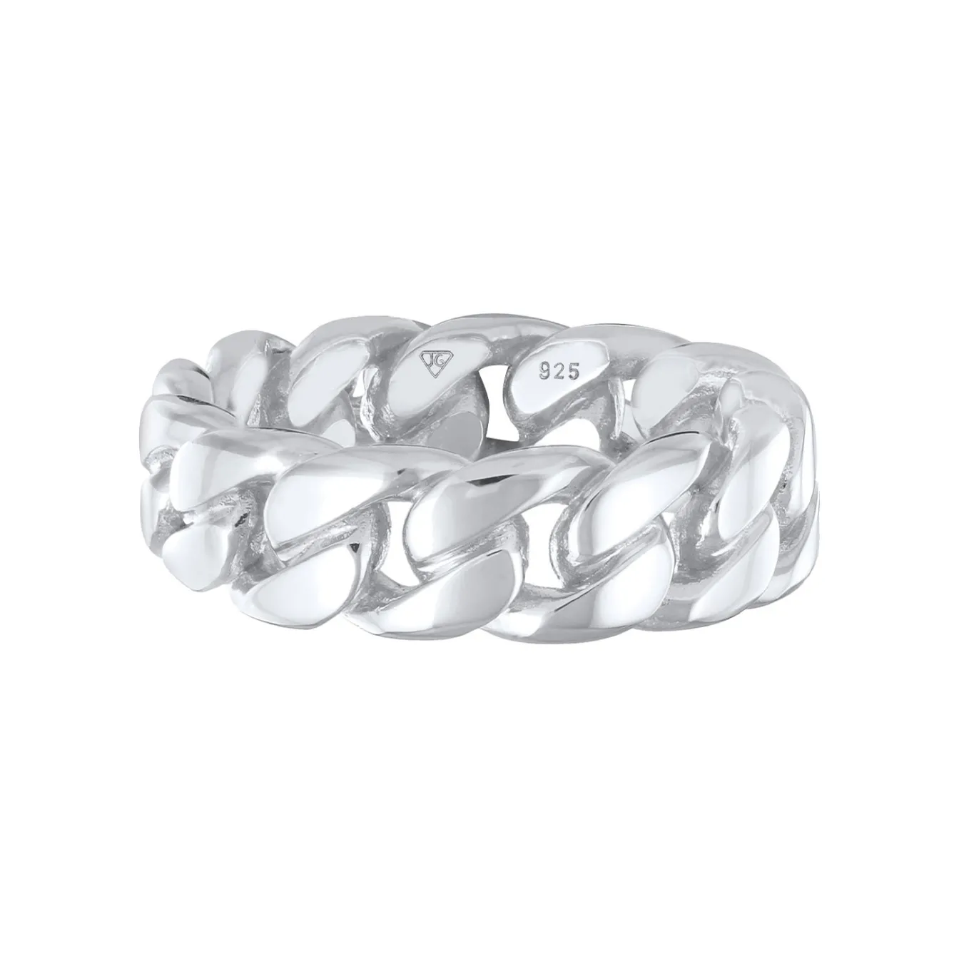 Elli "Bandring Chain< Ringe|Silber