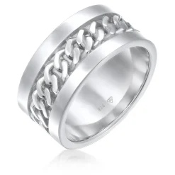 Elli "Bandring Chain< Vergoldet|Ringe