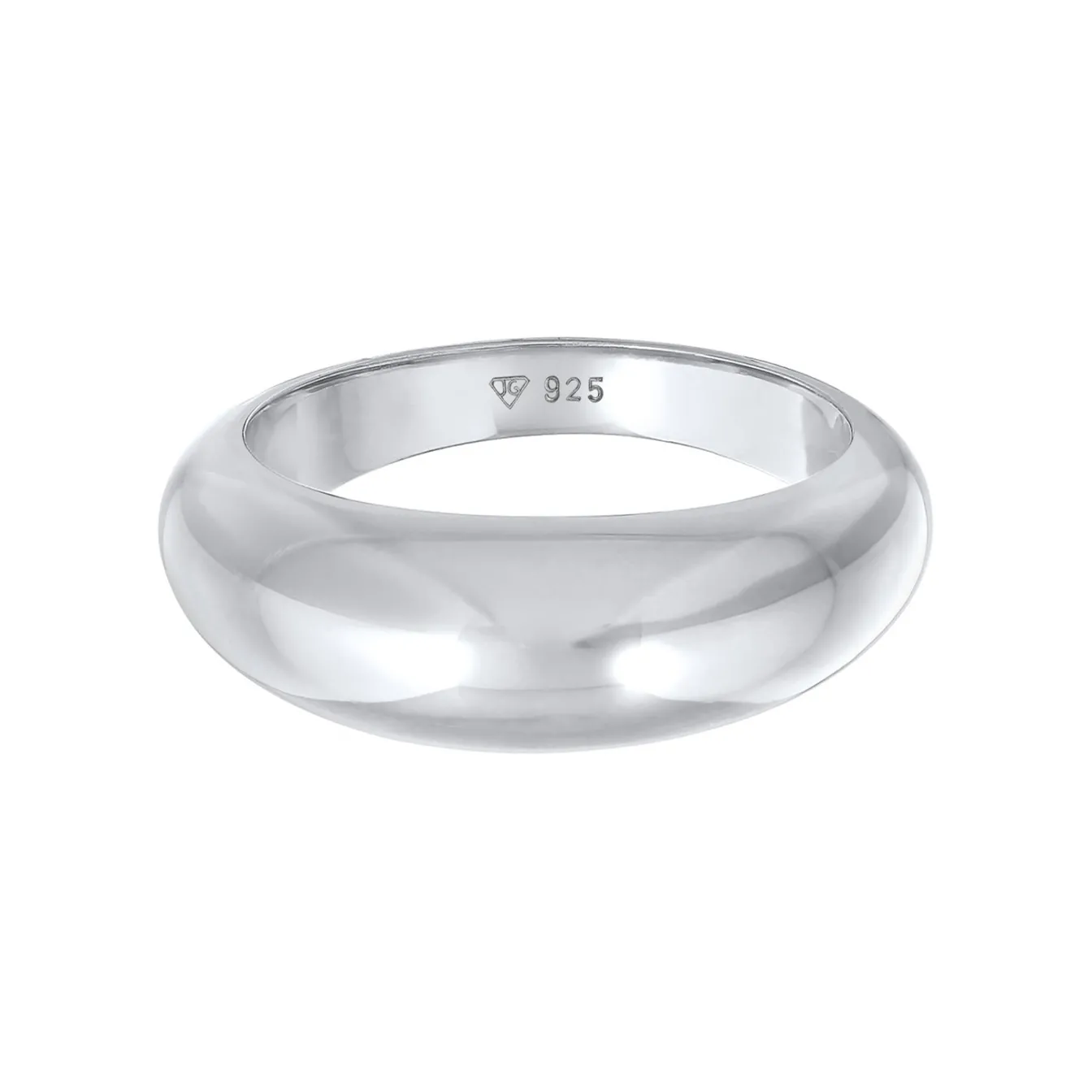 Elli "Bandring Chunky< Ringe|Silber