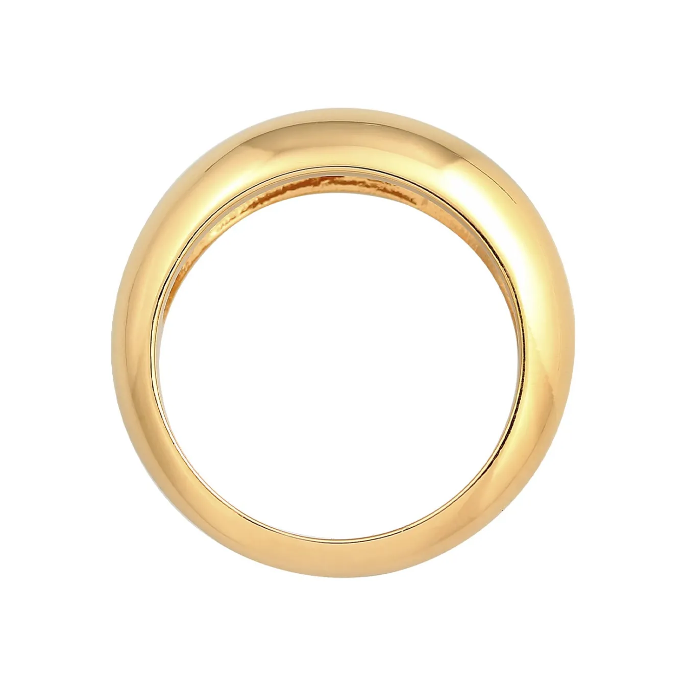 Elli "Bandring Chunky< Ringe|Silber