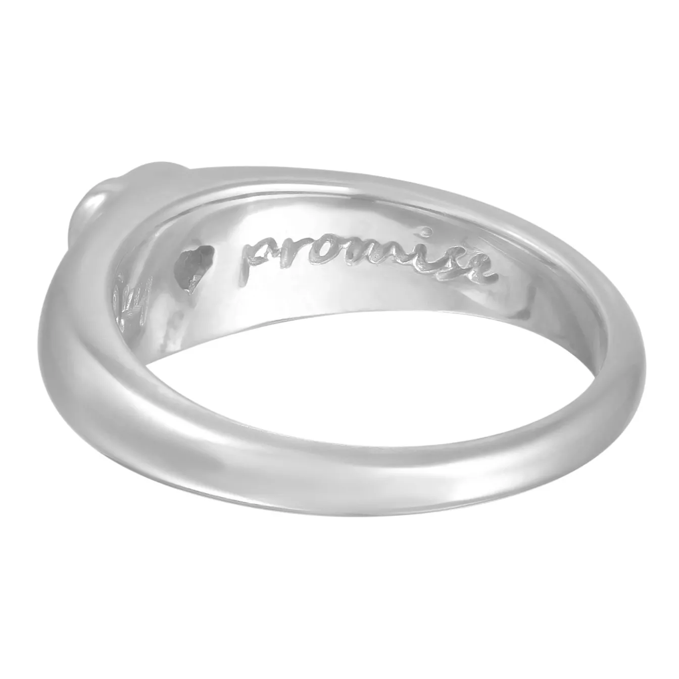 Elli "Bandring Herz | Zirkonia (Rot)< Symbol-schmuck|Herz-schmuck
