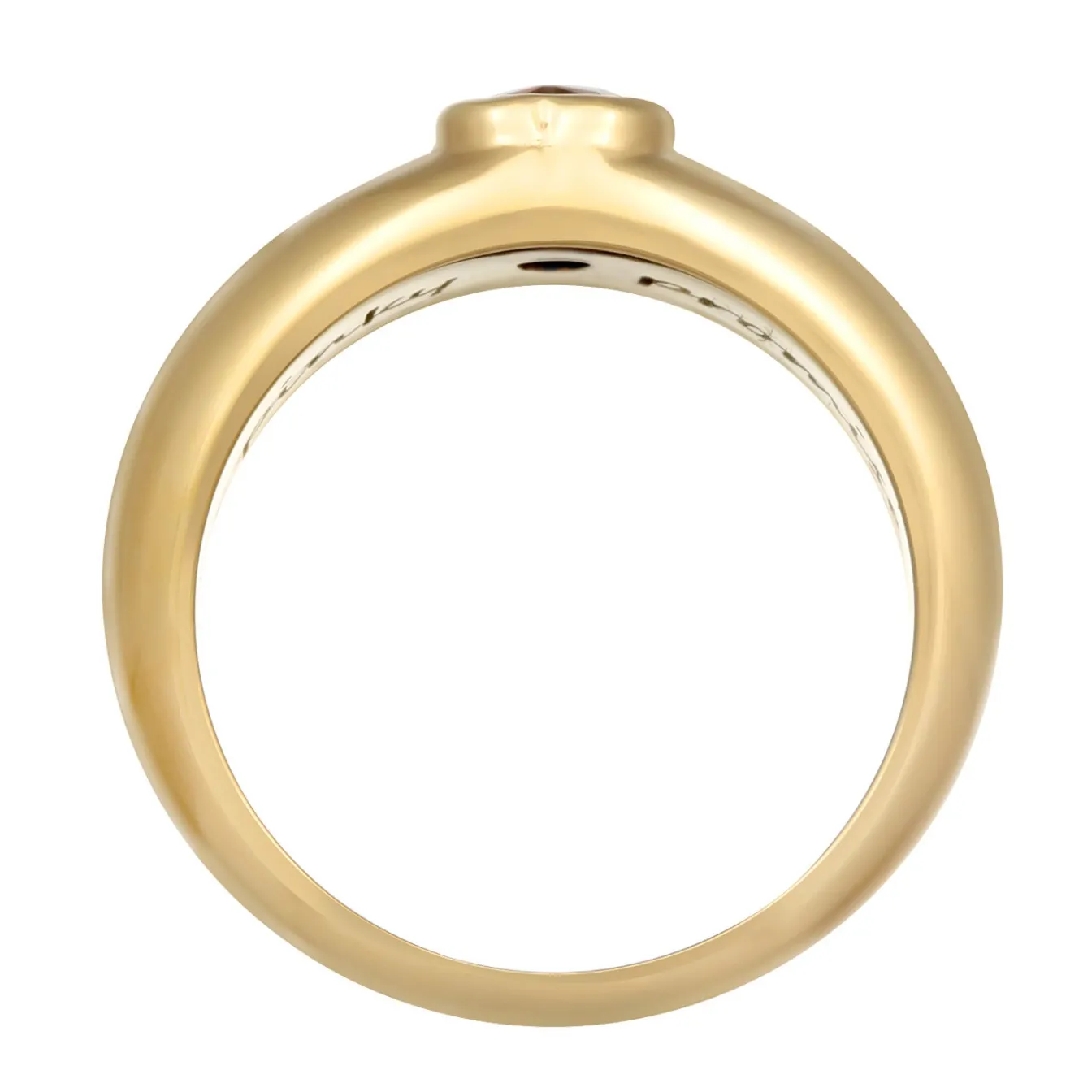 Elli "Bandring Herz | Zirkonia (Rot)< Symbol-schmuck|Herz-schmuck