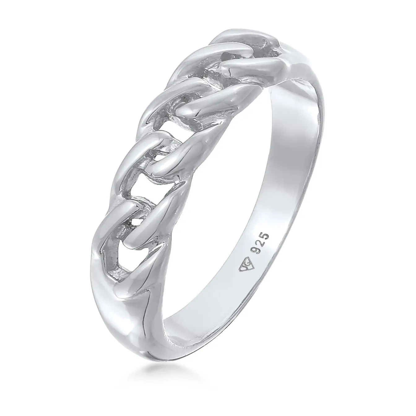 Elli "Bandring Knoten< Ringe|Silber