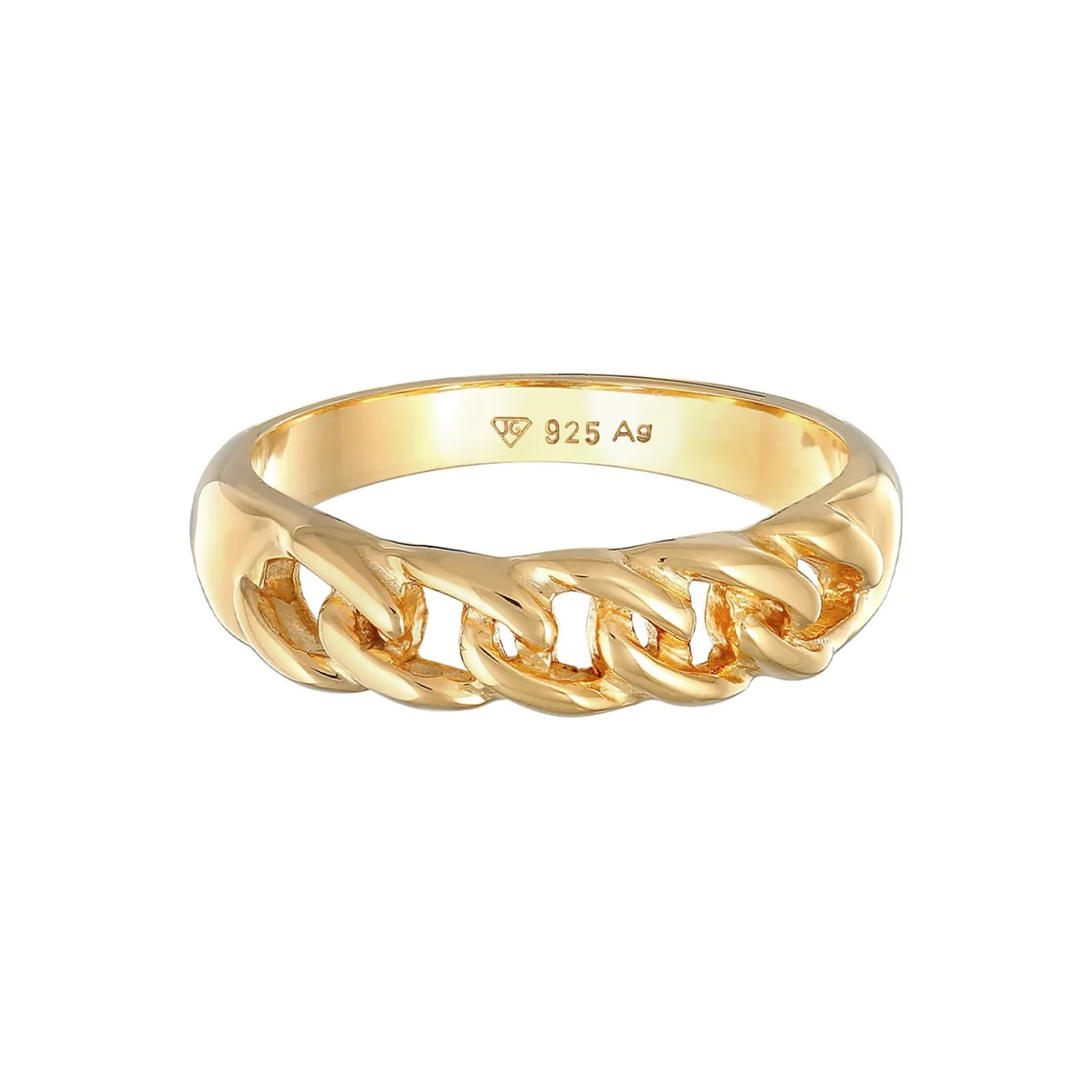 Elli "Bandring Knoten< Ringe|Silber
