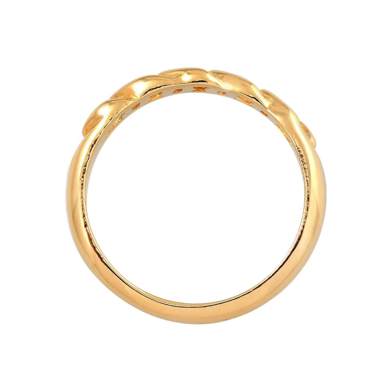 Elli "Bandring Knoten< Ringe|Silber
