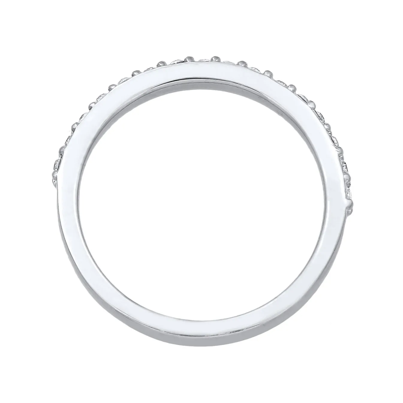 Elli "Bandring Memoire | Kristalle (Weiß)< Roségold|Ringe