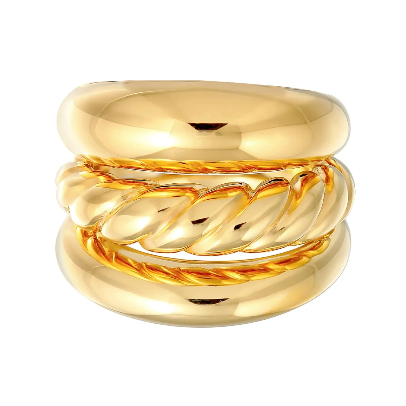 Elli "Bandring Set< Ringe|Silber