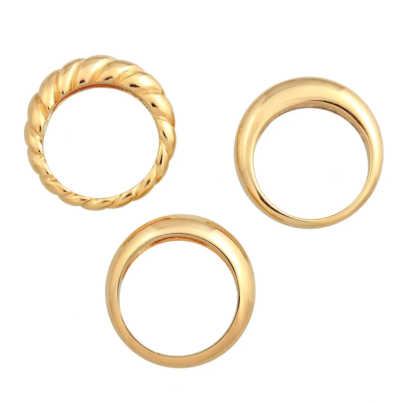 Elli "Bandring Set< Ringe|Silber