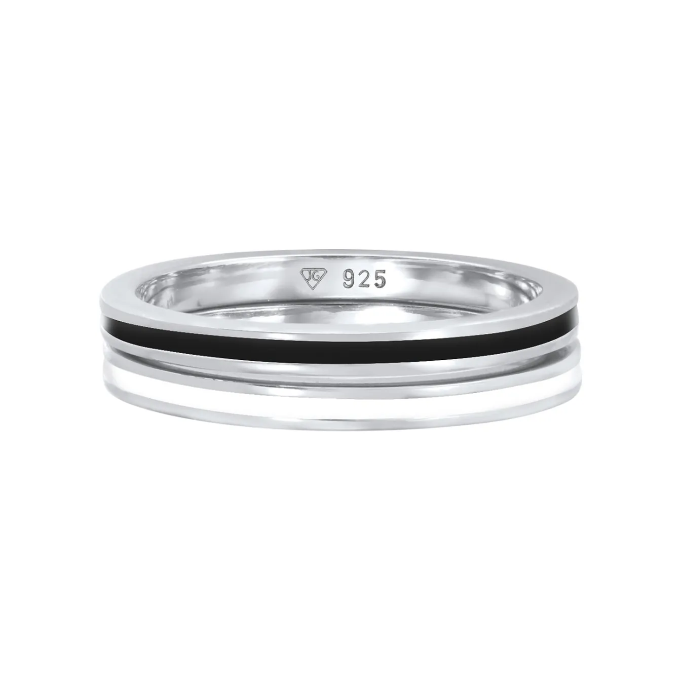 Elli "Bandring Set | Emaille< Ringe|Vergoldet