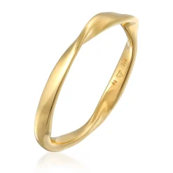 Elli "Bandring Twisted< Ringe|Silber
