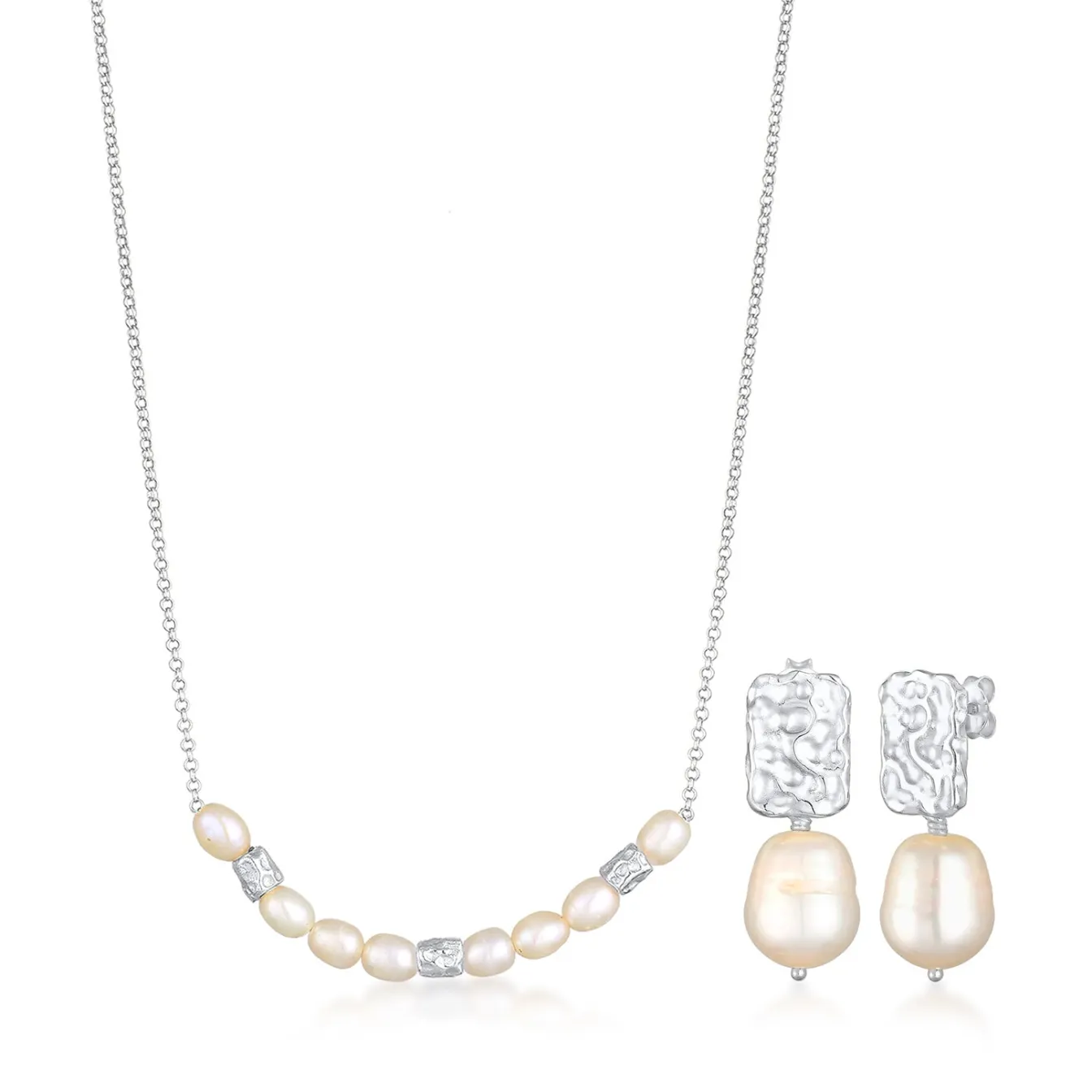 Elli "Barock-Schmuckset | Süßwasserperlen< Letzte Chance|Schmucksets