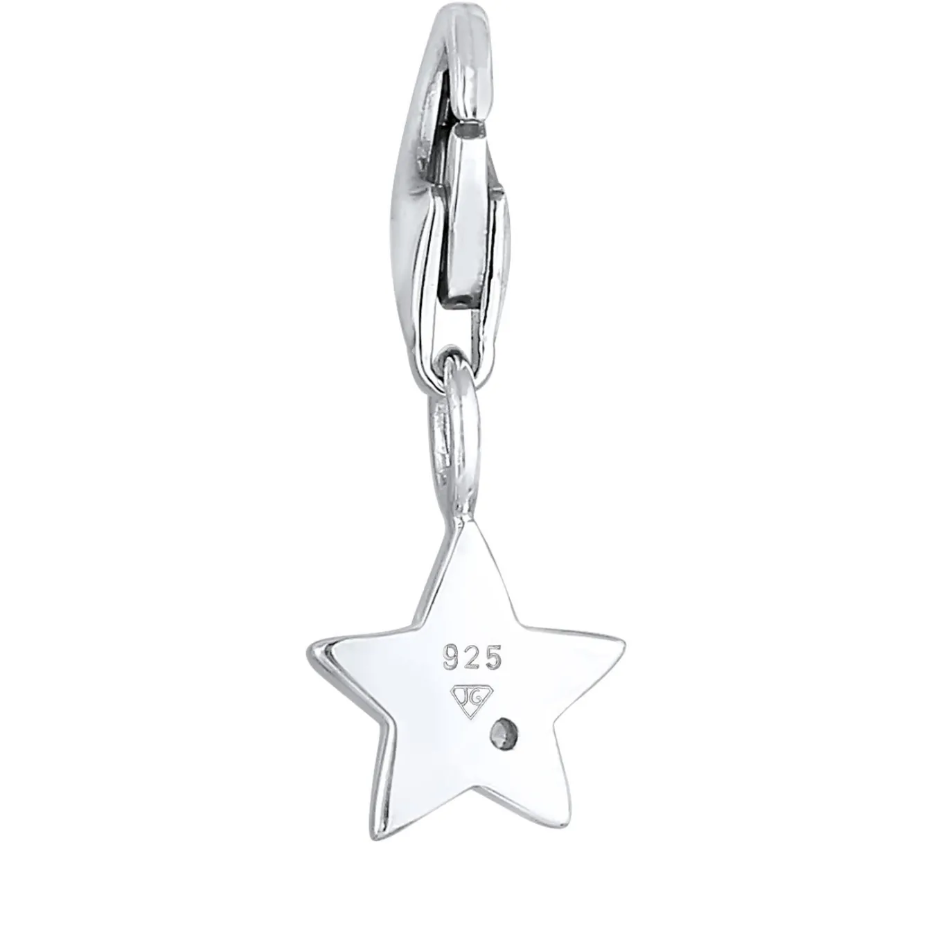 Elli "Charm Astro | Zirkonia ( Weiß )< Anhänger & Charms|Vergoldet
