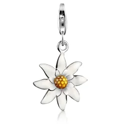 Elli "Charm Blume< Symbol-schmuck|Anhänger & Charms