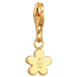 Elli "Charm Blume | Emaille< Vergoldet|Symbol-schmuck