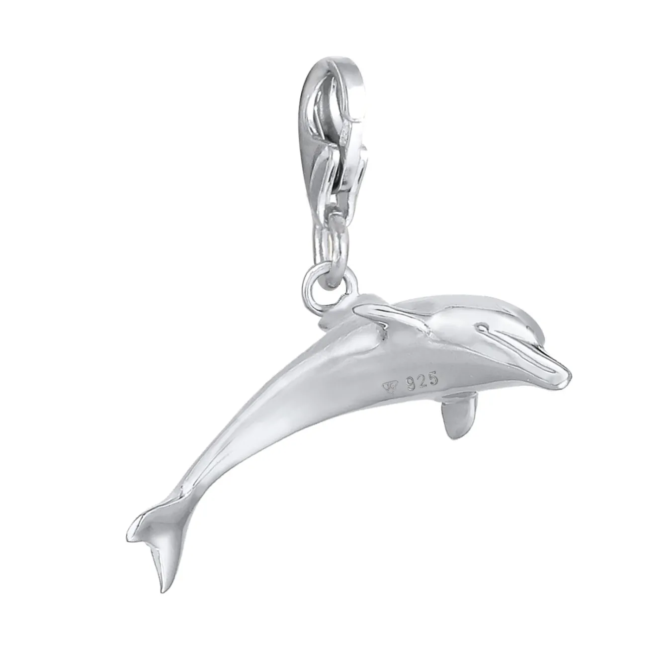 Elli "Charm Delfin< Anhänger & Charms|Silber