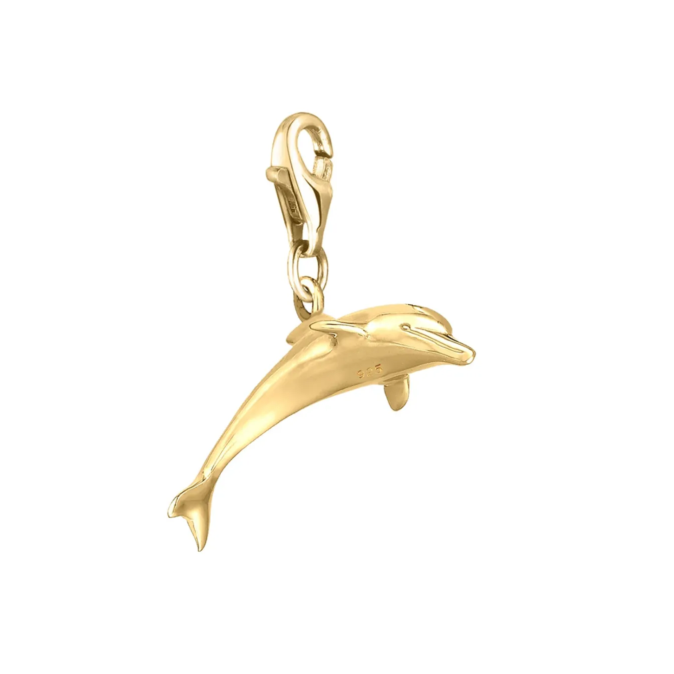 Elli "Charm Delfin< Anhänger & Charms|Silber