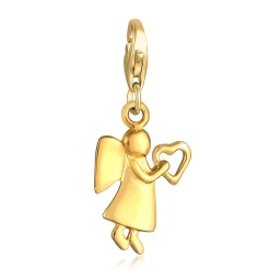 Elli "Charm Engel< Roségold|Symbol-schmuck