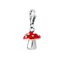 Elli "Charm Fliegenpilz< Symbol-schmuck|Anhänger & Charms