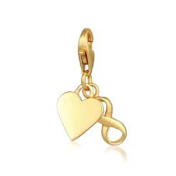 Elli "Charm Herz< Symbol-schmuck|Herz-schmuck