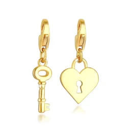 Elli "Charm Herz< Symbol-schmuck|Herz-schmuck