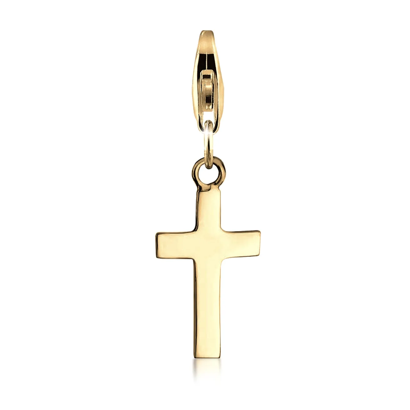 Elli "Charm Kreuz< Symbol-schmuck|Anhänger & Charms