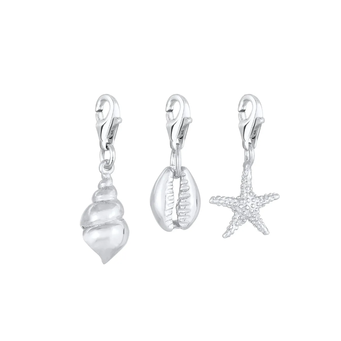 Elli "Charm Muschel< Symbol-schmuck|Anhänger & Charms