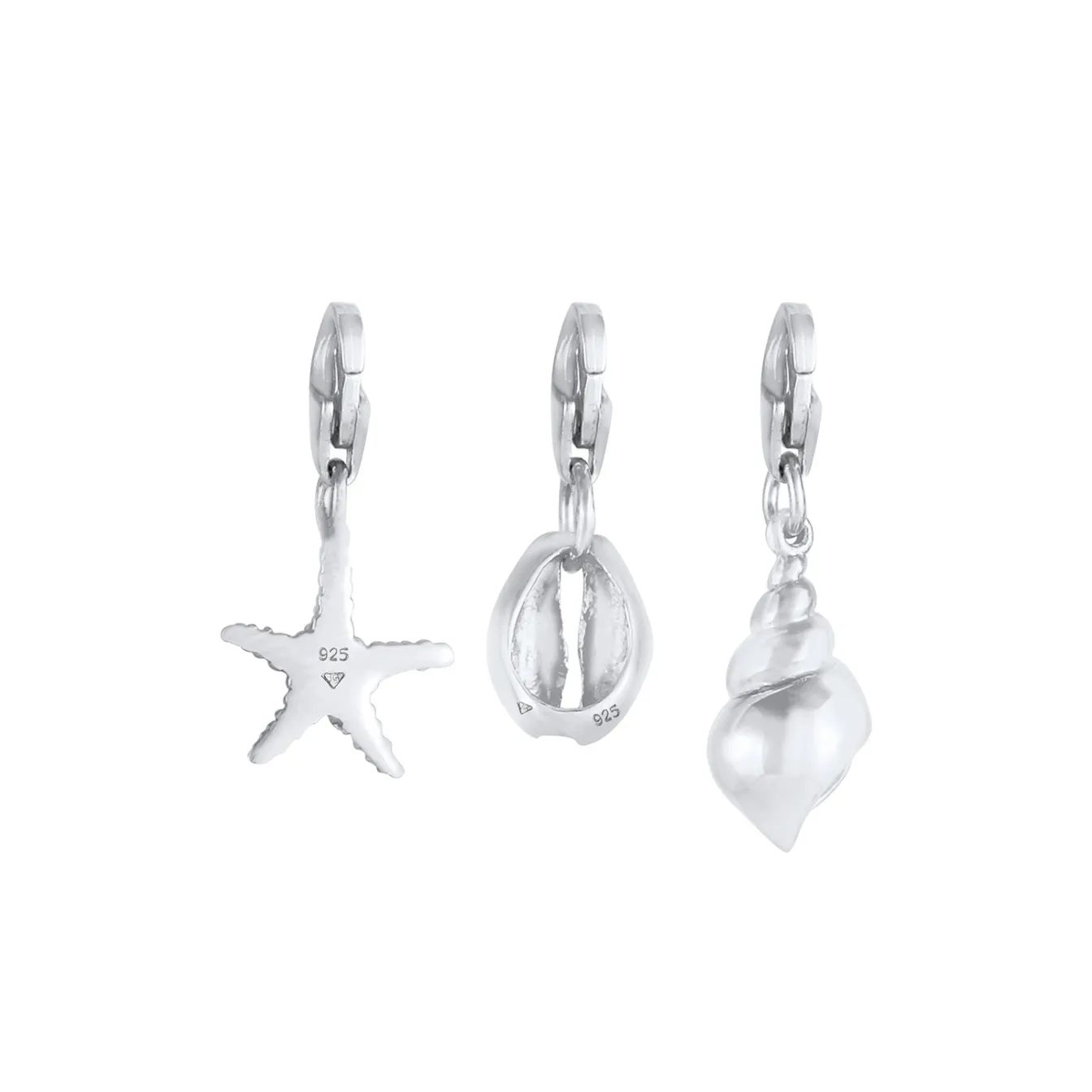 Elli "Charm Muschel< Symbol-schmuck|Anhänger & Charms