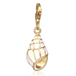 Elli "Charm Muschel< Vergoldet|Anhänger & Charms