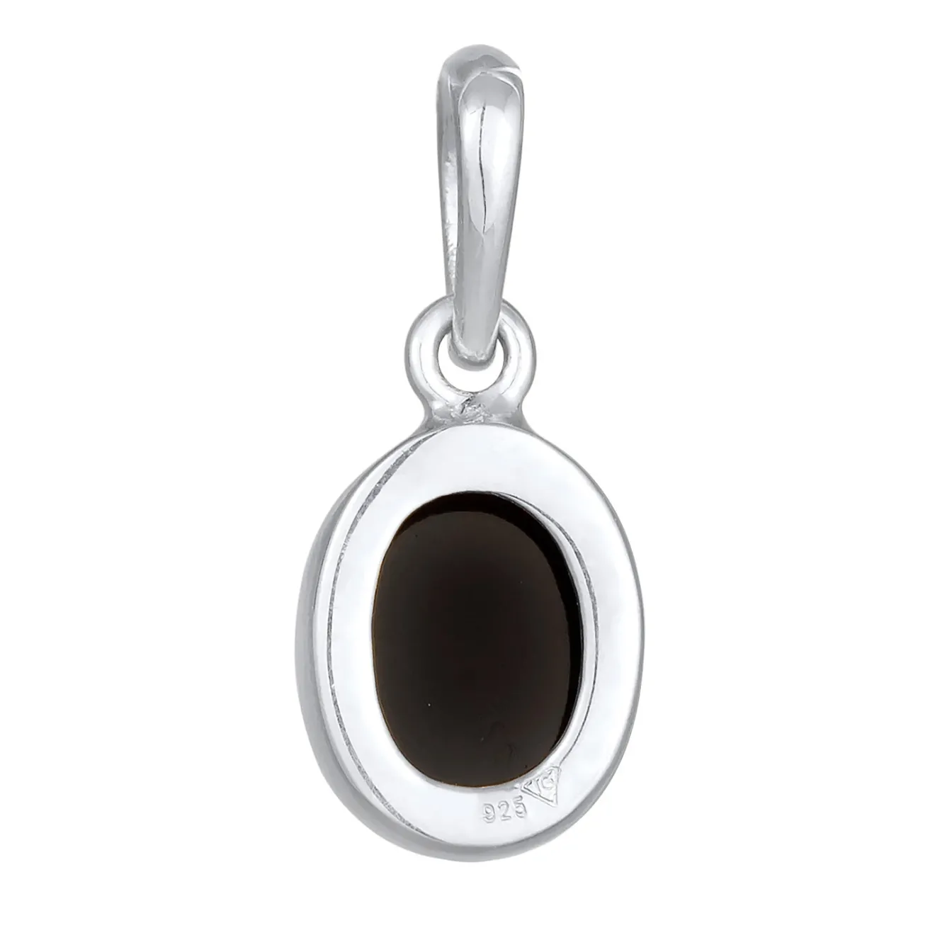 Elli "Charm Oval | Onyx (Schwarz)< Anhänger & Charms|Vergoldet