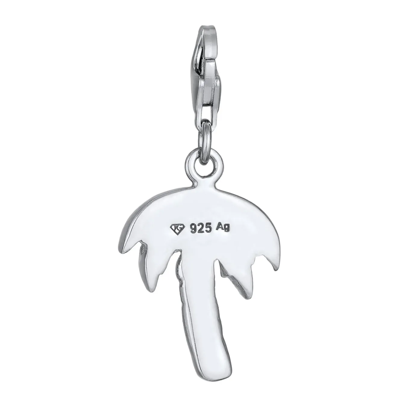 Elli "Charm Palme Emoji | Emaille< Vergoldet|Symbol-schmuck