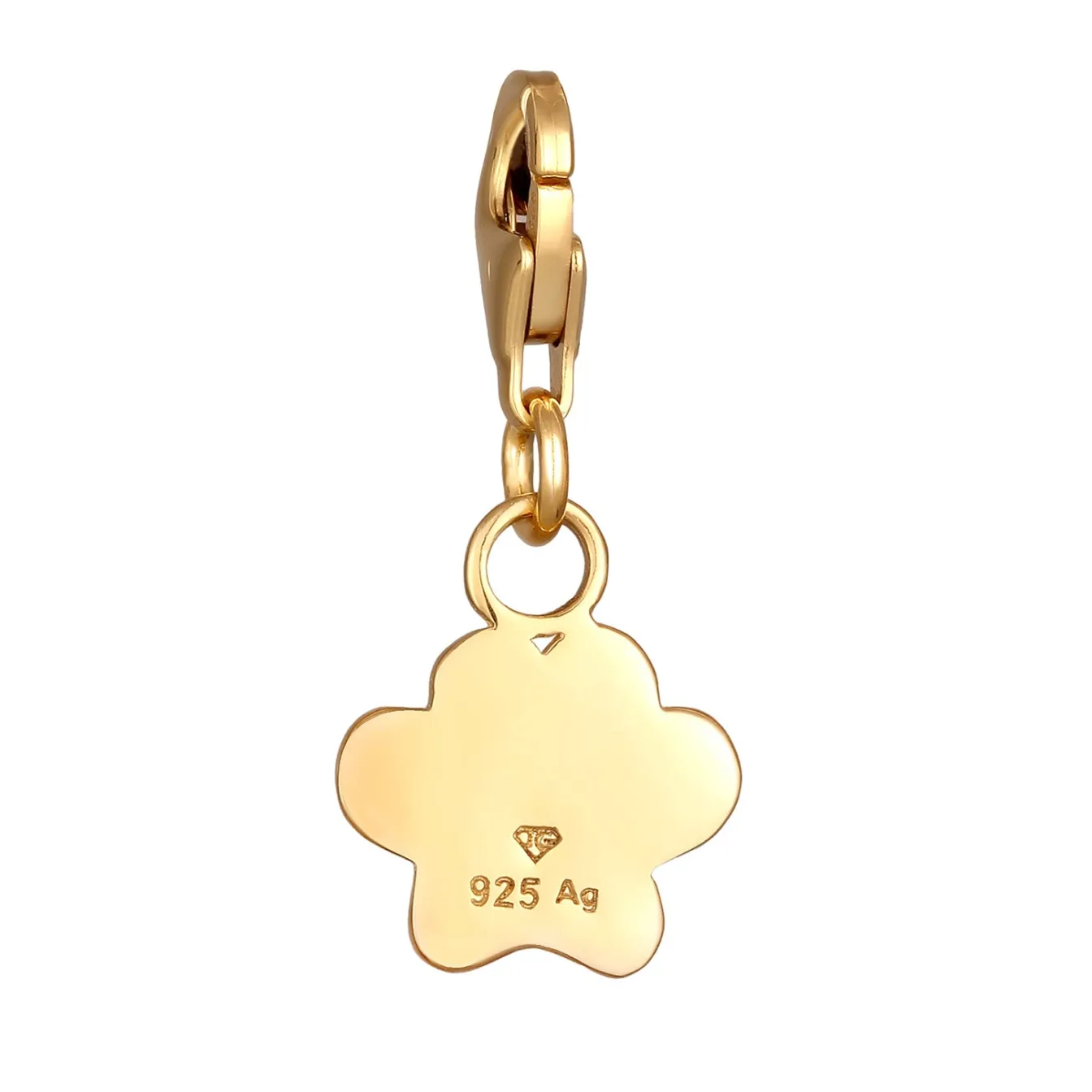 Elli "Charm Pfote< Vergoldet|Anhänger & Charms