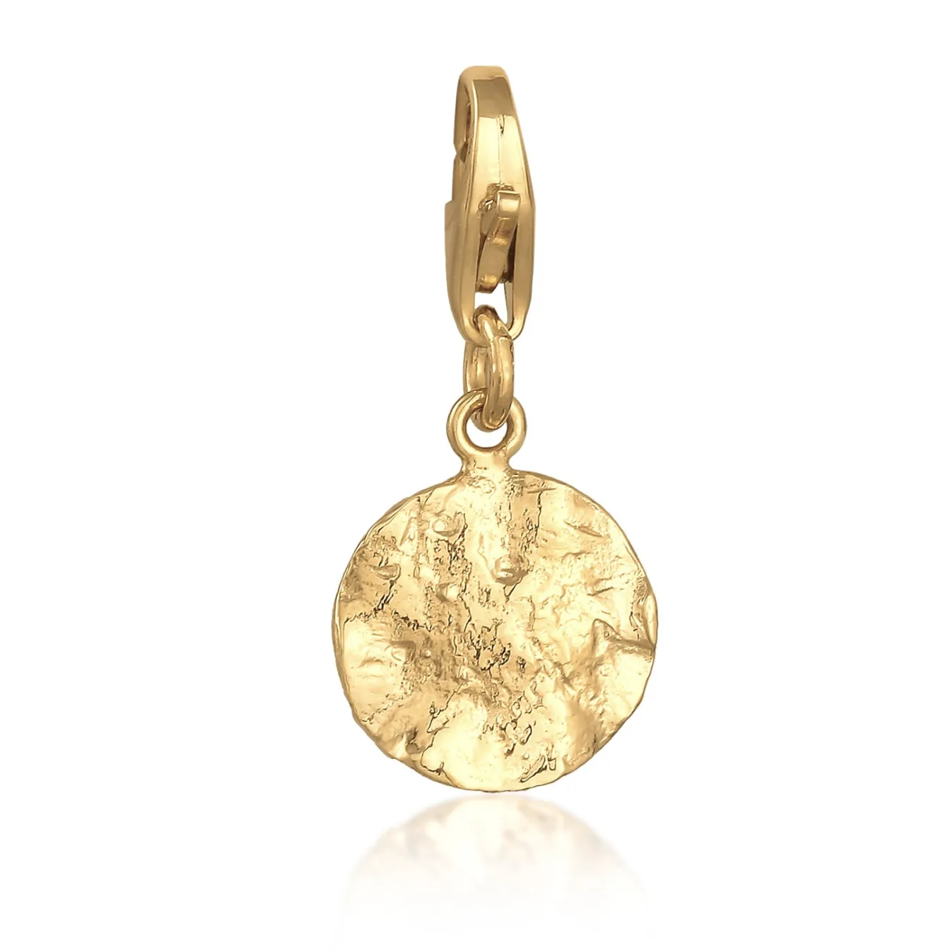 Elli "Charm Plättchen< Anhänger & Charms|Vergoldet