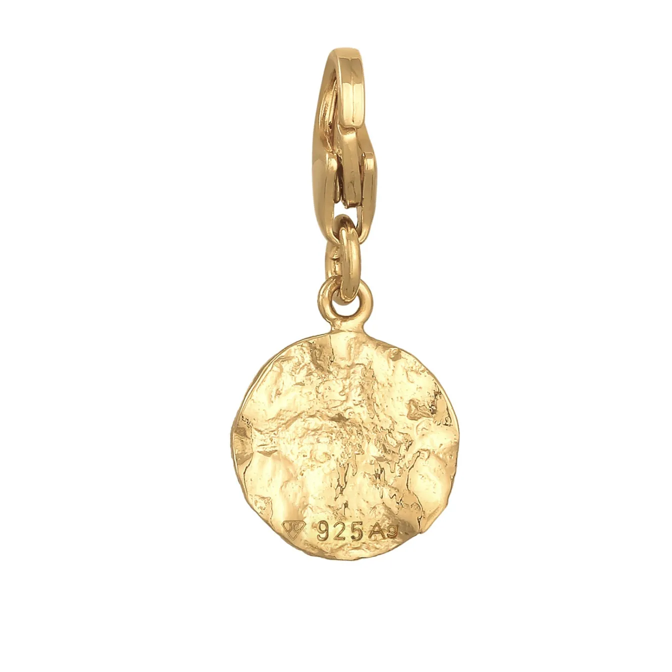 Elli "Charm Plättchen< Anhänger & Charms|Vergoldet