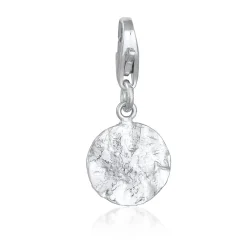 Elli "Charm Plättchen< Silber