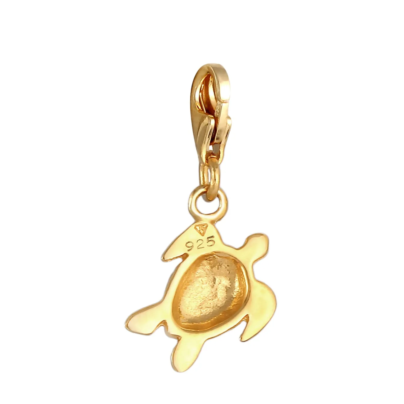 Elli "Charm Schildkröte< Anhänger & Charms|Vergoldet