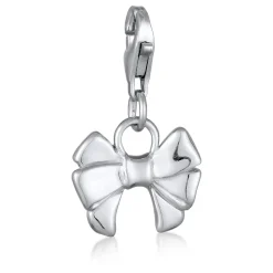 Elli "Charm Schleife< Vergoldet|Symbol-schmuck