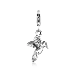 Elli "Charm Vogel< Anhänger & Charms|Silber