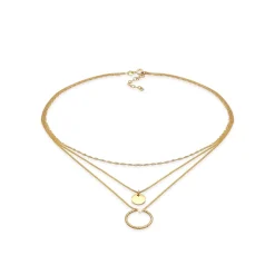 Elli "Choker< Halsketten|Vergoldet