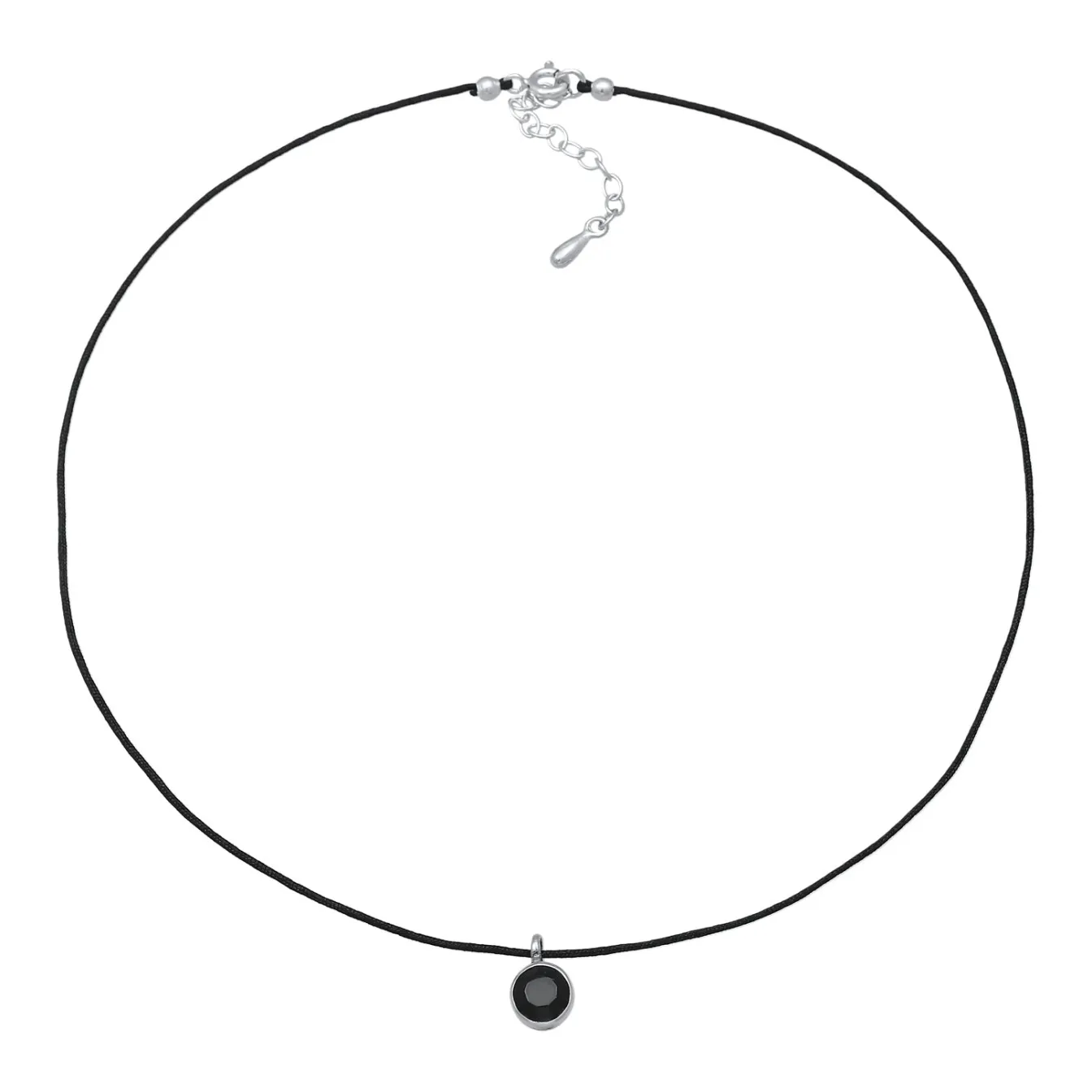 Elli "Choker | Kristall (Weiß)< Roségold|Halsketten