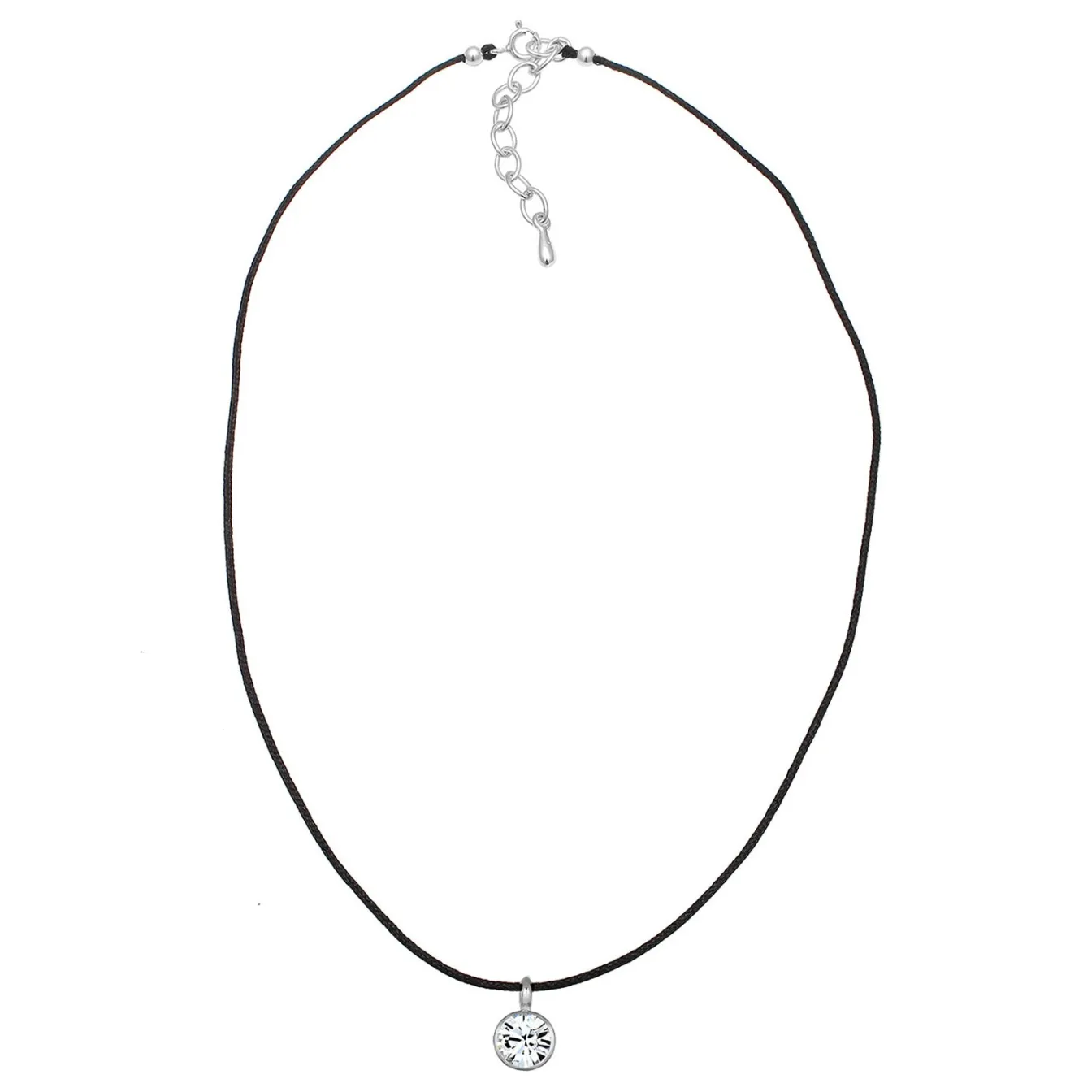Elli "Choker | Kristall (Weiß)< Roségold|Halsketten