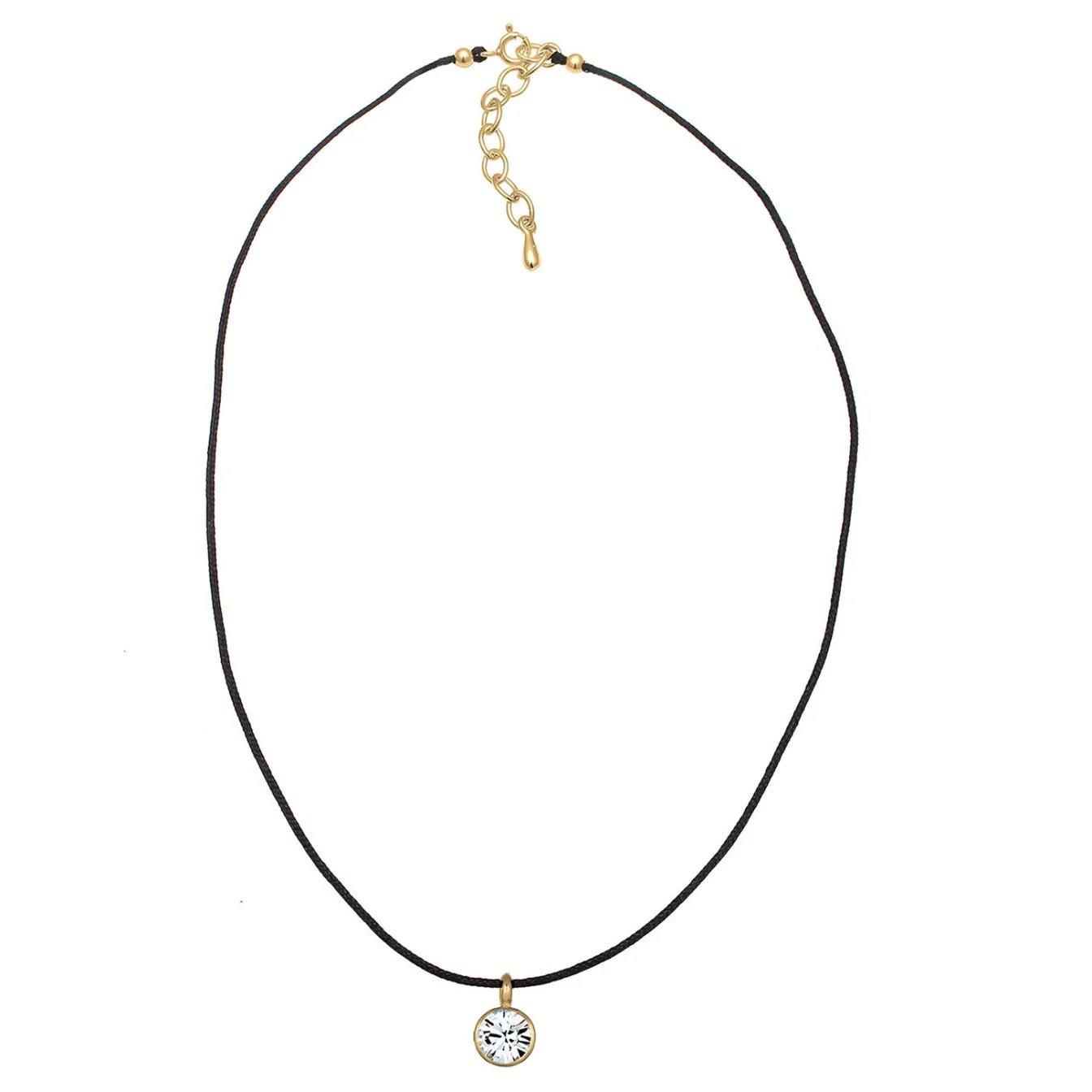 Elli "Choker | Kristall (Weiß)< Roségold|Halsketten